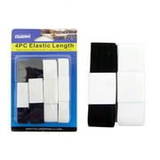 Familymaid 99982 1 m Elastic Bands, 2 Assorted Colors, 4 Piece - Pack of 144