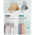 thumbnail image 4 of Perchas Infantiles, Juego de 50, Perchas de Terciopelo con Ganchos, Perchas Antideslizantes para Ropa, 4 of 9