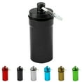 thumbnail image 3 of Xingzhi Waterproof Pill Box Holder Keychain Container Aluminum Alloy Medicine Bottle, 3 of 9