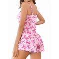 thumbnail image 3 of Avidlove Women's Cami Pajamas Set 2 Piece Cute Print Tank Top with Shorts Sleepwear Camisole Loungwear, 3 of 6
