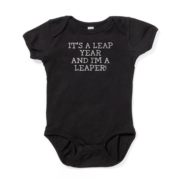 CafePress - It's A Leap Year And I'm A Leaper Body Suit - Cute Infant Bodysuit Baby Romper - Size Newborn - 24 Months