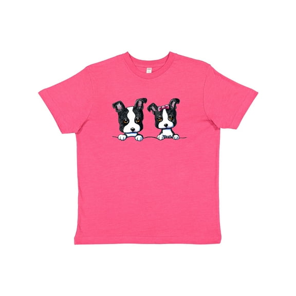 Inktastic Boston Terriers (dark Apparel) Youth T-Shirt