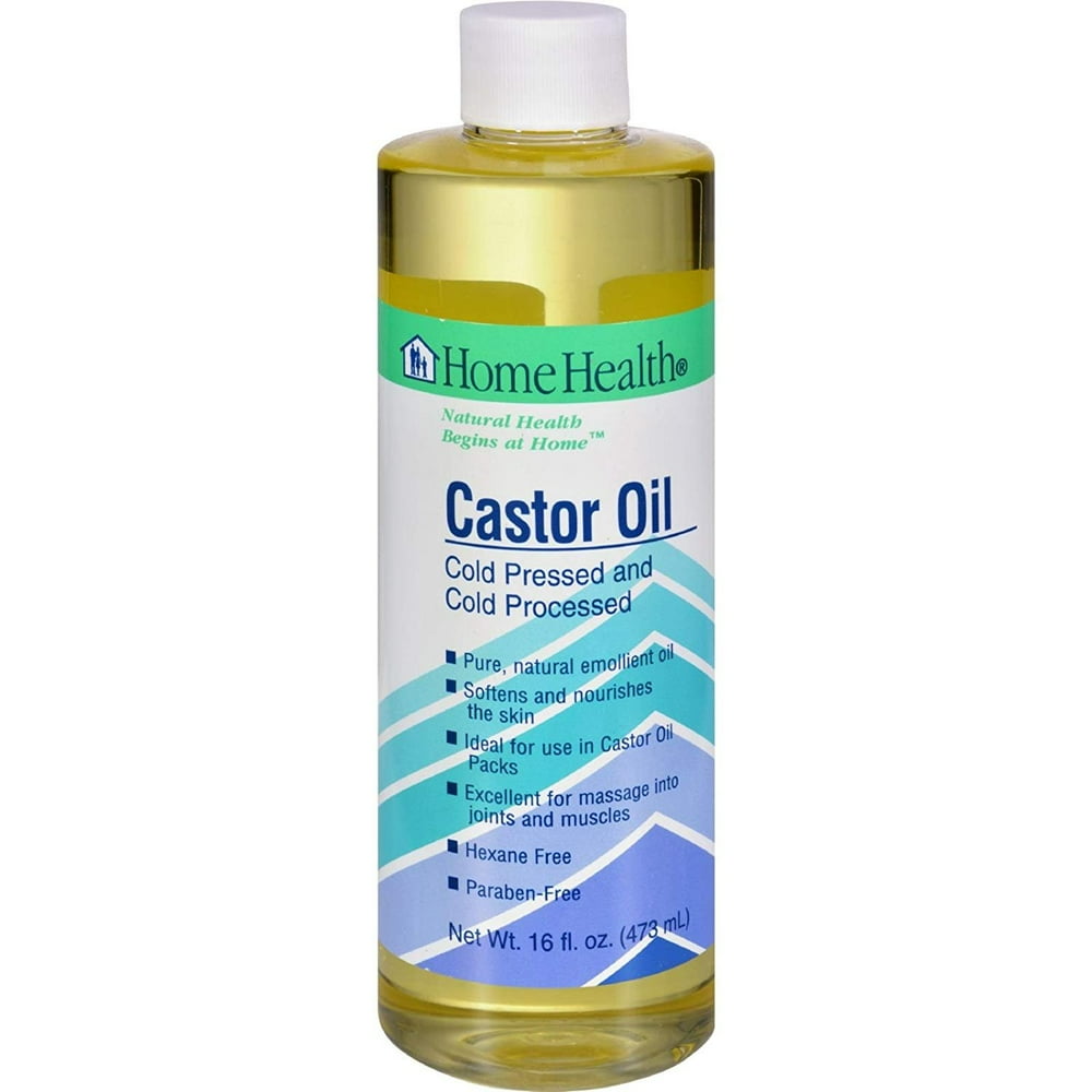 Castor Oil Home Health 16 oz Liquid