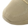 thumbnail image 4 of CAICJ98 Running Shoes Womens Women Canvas Mules Memory Foam Clipper Fashion Sneakers Comfortable Slip-On Mule Holiday Shoes,Khaki, 4 of 5