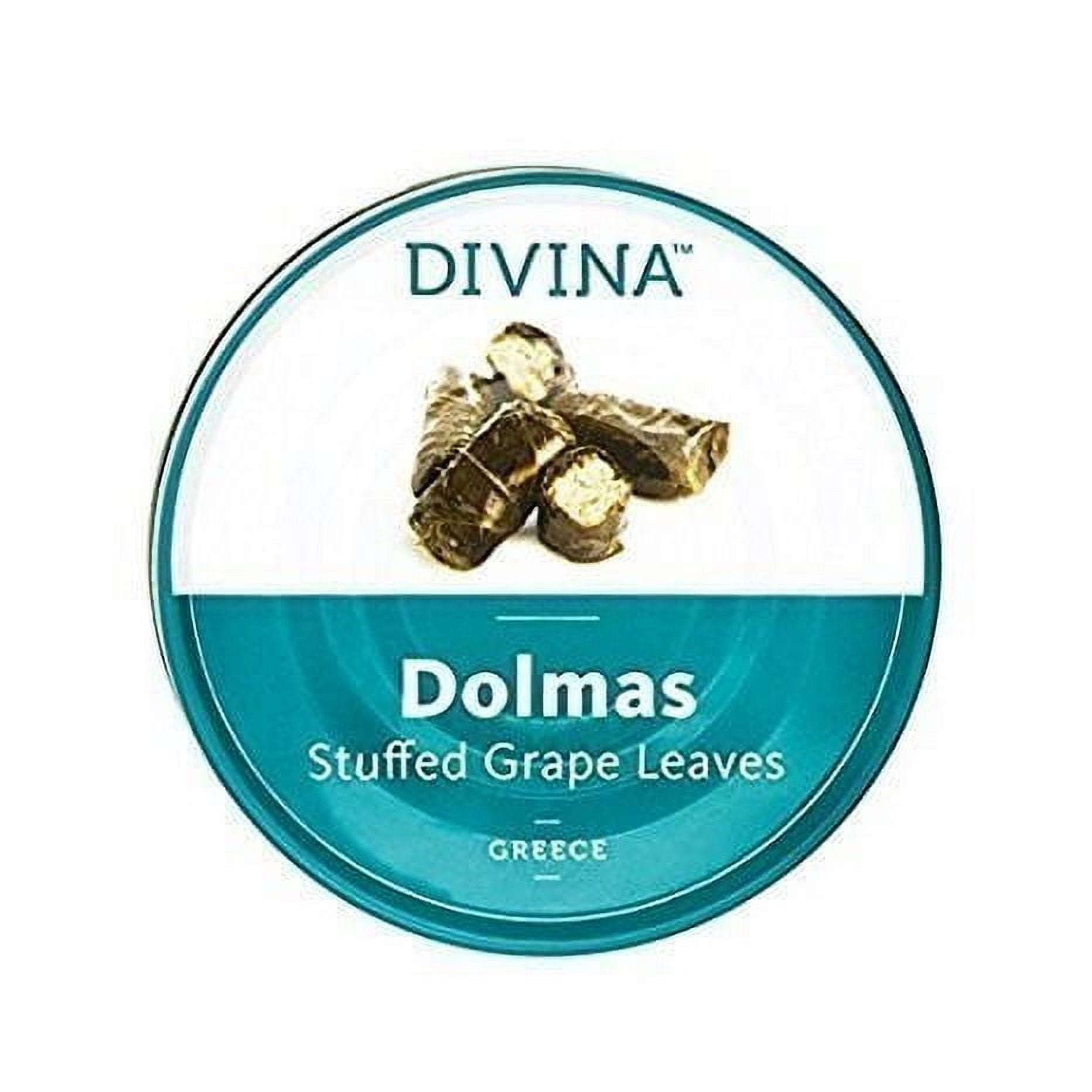 Divina Dolmas-Stuffed Grape Leaves In Can,7 oz, 12 Pack