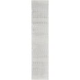 thumbnail image 2 of Nourison Astra Machine Washable 2' x 6' Grey Bohemian Indoor Rug, 2 of 8