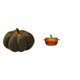 thumbnail image 1 of Almohada de calabaza de Halloween, dulcero de cristal decorativo, tarro de dulces suave y multiusos, ideal para decoración del hogar, oficina, cumplea, 1 of 8