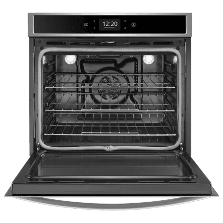 Whirlpool - 27" Built-In Single Electric Convection Wall Oven - Stainless steel