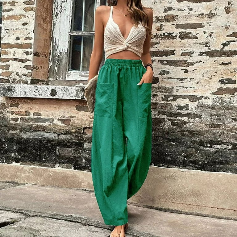 Streetwear Oxford Harem Pants Women Trendy Baggy Plus Size Straight Trousers  Femal Hot Sell Casual Loose Oversized Carrot Pants Q0801 From Yanqin03,  $16.91