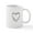 White, variant on CafePress - Barbed Wire Heart Mugs - 11 oz Ceramic Mug - Novelty Coffee Tea Cup