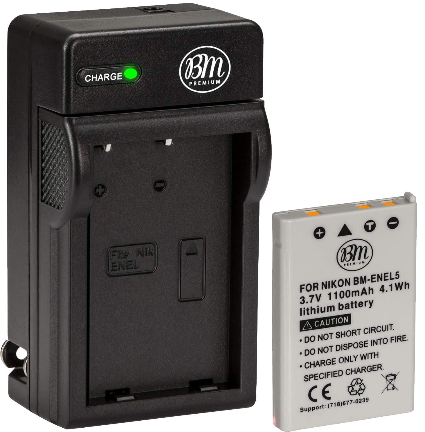2x Batterij EN-EL15 Nikon D850 D750 D7500 D7200