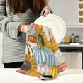 thumbnail image 5 of Autumn Pumpkins Harvest Kitchen Dish Towels 4 Pack Absorbent Hand Towels, Lint-Free 18"x28" Fall Thanksgiving Fast Drying Hanging Dishcloths for Cooking Baking Home Clean, 5 of 7