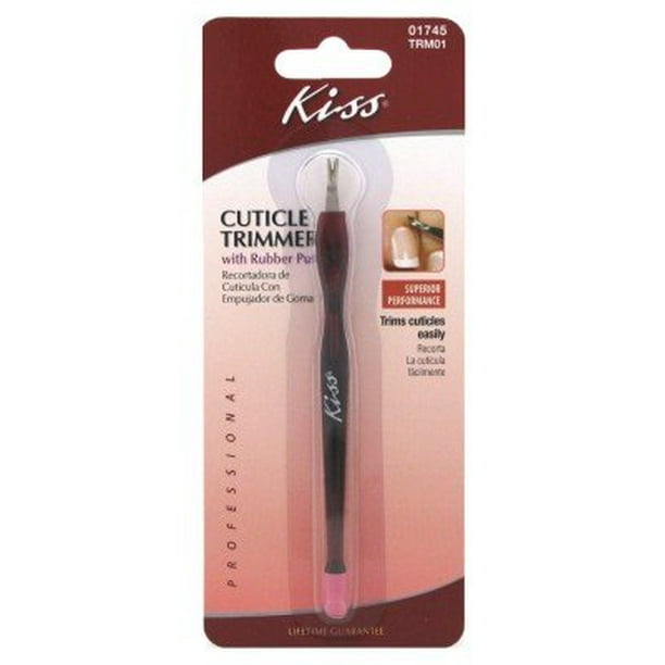 Kiss Cuticle Trimmer With Rubber Push