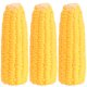 thumbnail image 1 of KAKOWELY 3 juguetes chirriantes para mascotas con forma de maíz, juguete para morder perros, juguete de látex para limpiar dientes de cachorros, juguete para molares de perro., 1 of 5