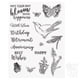 thumbnail image 2 of Sello Transparente Patrón de pájaro e Insecto Sello de Goma Transparente Troquel Transparente para Tarjetas de álbum de Fotos DIY Colecciones de Manualidades Amonsee No, 2 of 5