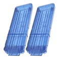 thumbnail image 3 of Clip De Cartucho De Tiro, 2 Piezas Revista Suave 15 Clips De Dardos Accesorio De Juguete Seguro Resistente Al Desgaste Para Jugar ANGGREK Azul, 3 of 8