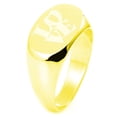 thumbnail image 1 of Sterling Silver Love so Iconic Engraved Oval Flat Top Polished Ring, 1 of 1