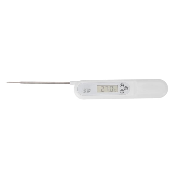 BIMZUC Foldable Digital Food Thermometer – Instant Read, Multi‑Use Probe for Grilling, Baking & Oil, -50°C to 300°C, Easy‑Clean ABS & Stainless Steel