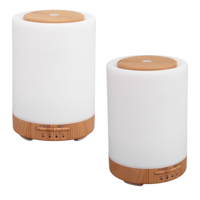 Difusor De Luz Nocturna Luz Nocturna Ultrasónica Máquina De Aromaterapia Humidificador Para Humidistato Difusor De Habitación De 220 Ml Medidores De Humedad ANGGREK Otros
