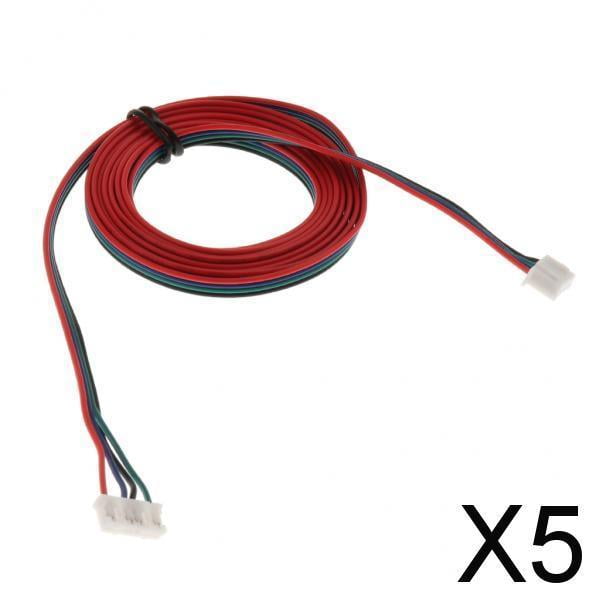 Paquete de 3-6 cables extendidos para motor de impresora 3D, cable conductor XH2.54 5 piezas