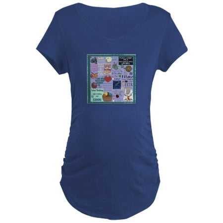 

CafePress - Knitters Dark Maternity T Shirt - Maternity Dark T-Shirt