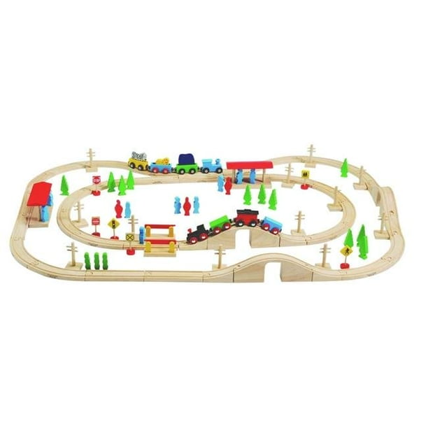 Wood Train Set