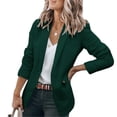 thumbnail image 1 of Dellytop Womens Casual Open Front Long Sleeve Jackets Blazer, 1 of 2