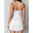 thumbnail image 3 of Michellecmm Women Summer Mini Cami Dress Sleeveless Backless Solid Color Spaghetti Strap Dress, 3 of 9