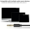 thumbnail image 4 of Wired 3.5mm Desktop Microphone for Gaming, Live Streaming & Voice Recording – Noise Reduction, Adjustable Stand & Mute Button – Compatible with PC, Laptop, Phone, 4 of 7