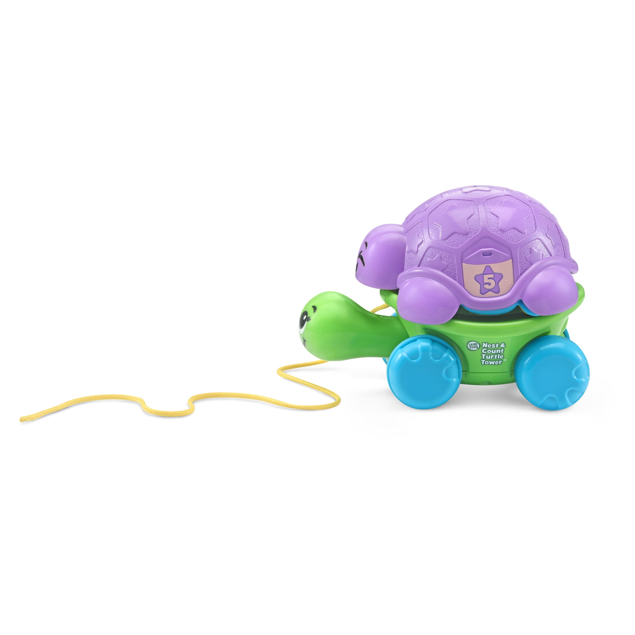 LeapFrog Nest & Count Turtle Tower with Accessories, Baby and Toddler Toys