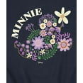 thumbnail image 3 of Disney - Vintage Minnie Mouse Flower Pattern - Men's Crew Fleece Sweatshirt, 3 of 5