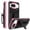 Pink, variant on Allytechgroup Rotating Belt Clip, Kickstand Military Grade Drop Protection Cell Phone Case for Google Pixel 6a, Black