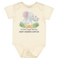 thumbnail image 3 of Inktastic I'll Never Forget That My Great Grandma Loves Me Elephants Boys or Girls Baby Bodysuit, 3 of 5