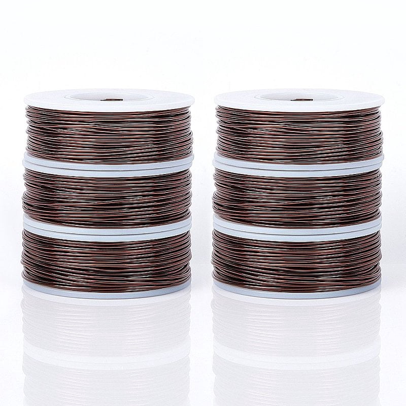 DIY Jewelry Kits with Aluminum Wire and Iron Side Cutting Pliers Sienna 1mm about 23m/roll 6rolls/set