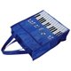 thumbnail image 2 of Bolsa de notas musicales Bolsa de mano para niña Bolsa de libros musicales Bolsa de almacenamiento portátil con asa, 2 of 5