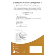 Rvr60, Santa Biblia, Premio Y Regalo, Letra Grande, Tapa Dura, Floral, Palabras de Jesús En Rojo, Comfort Print, (Hardcover)