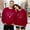 Red, variant on Couple Sweatshirts Womens Sweatshirt Husband and Wife Lightweight Pullover Tops Crew Neck Sweatshirt for Mens Unisex Long Sleeve Heart Print Holiday Sweatshirts for Women