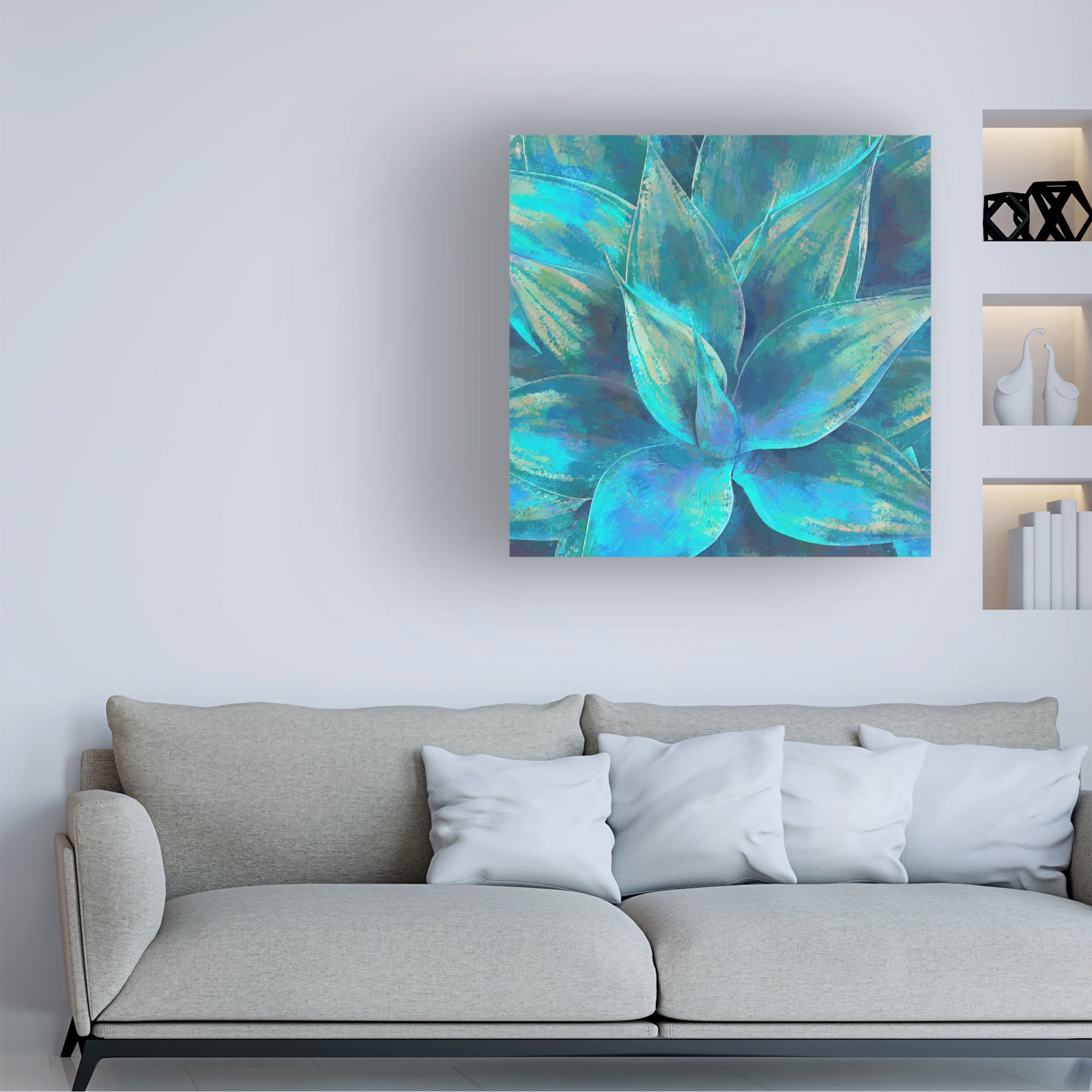 Cora Niele 'Agave Forms III' Canvas Art