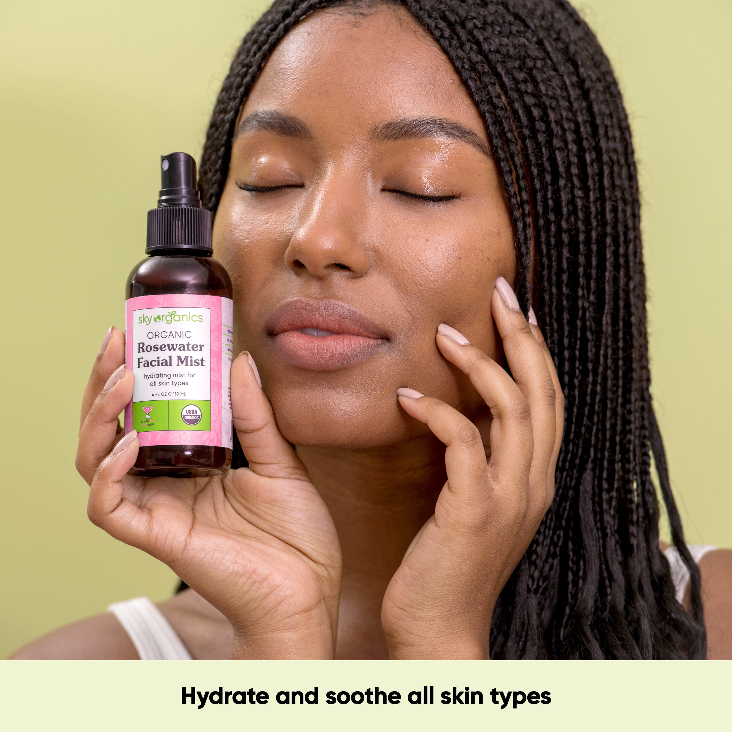 sky organics rose water facial mist