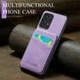 thumbnail image 6 of Phone Case for Samsung Galaxy A33 5G, Back Credit Card Holder Wallet Cover Study Kickstand PU Leather Magnetic Clasp RFID Blocking Case for Samsung Galaxy A33 5G Cases Women, Purple, 6 of 9