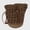 Dark Brown, variant on Women's Bohemian - Style Crochet Shoulder Bag- Light Brown