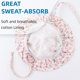 thumbnail image 5 of Bow Baby Girls Summer Hat Flower Toddler Girls Sun Hat Cotton Breathable Infant Hat, 5 of 5