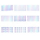 thumbnail image 2 of Pegatinas de estrellas que brillan en la oscuridad | Calcomanías fluorescentes y que cambian de color para decorar habitaciones infantiles, dormitorios y fiestas | Paquete de 9 pegatinas para, 2 of 6