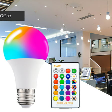 2 Pcs E26 E27 Rgb Led Bulb 16 Color Change Spotlight For Home Party Canada - Change Bulb In Ceiling Spotlight