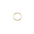 thumbnail image 1 of Dainty Diamond 10K Small Gold Hoops, 1 of 3