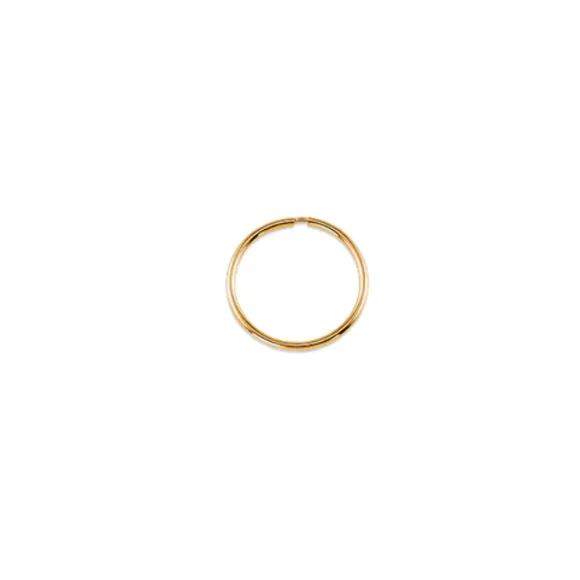 Dainty Diamond 10K Small Gold Hoops