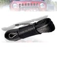 thumbnail image 1 of 8mm*15m Synthetic Winch Line 12 Strand Rope With Black Sheath ,Easy to Use, 1 of 2