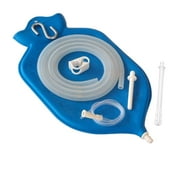 SoulGenie NaturoFlo Superior Enema Bag Kit - 2 Quart – Blue