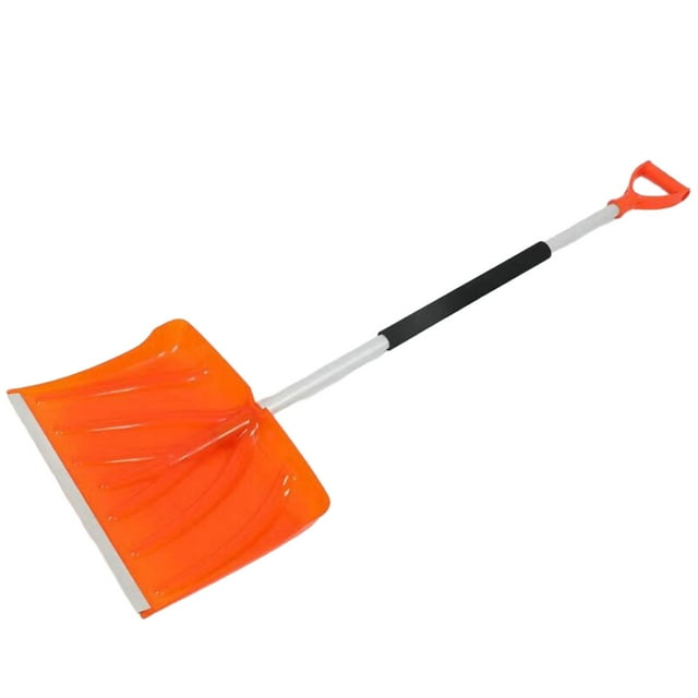 Pala de emergencia Zulema para quitar nieve compacta y duradera Naranja