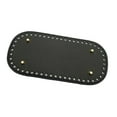 thumbnail image 2 of Cojín moldeador inferior de bolso de cuero PU 60 agujeros 4 uñas para bolso tejido a mano Negro Sunnimix Inserto inferior de asas, 2 of 8